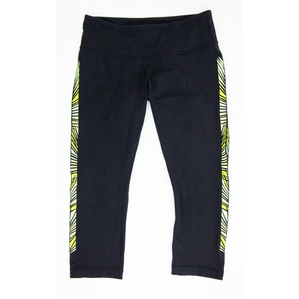 Lululemon Black Capri Legging Women's Size 8